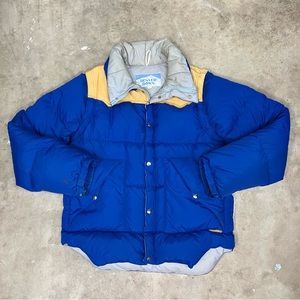VTG Denver Down 2-n-1 Winter Ski Vest Jacket Western Puffer Women’s Large USA